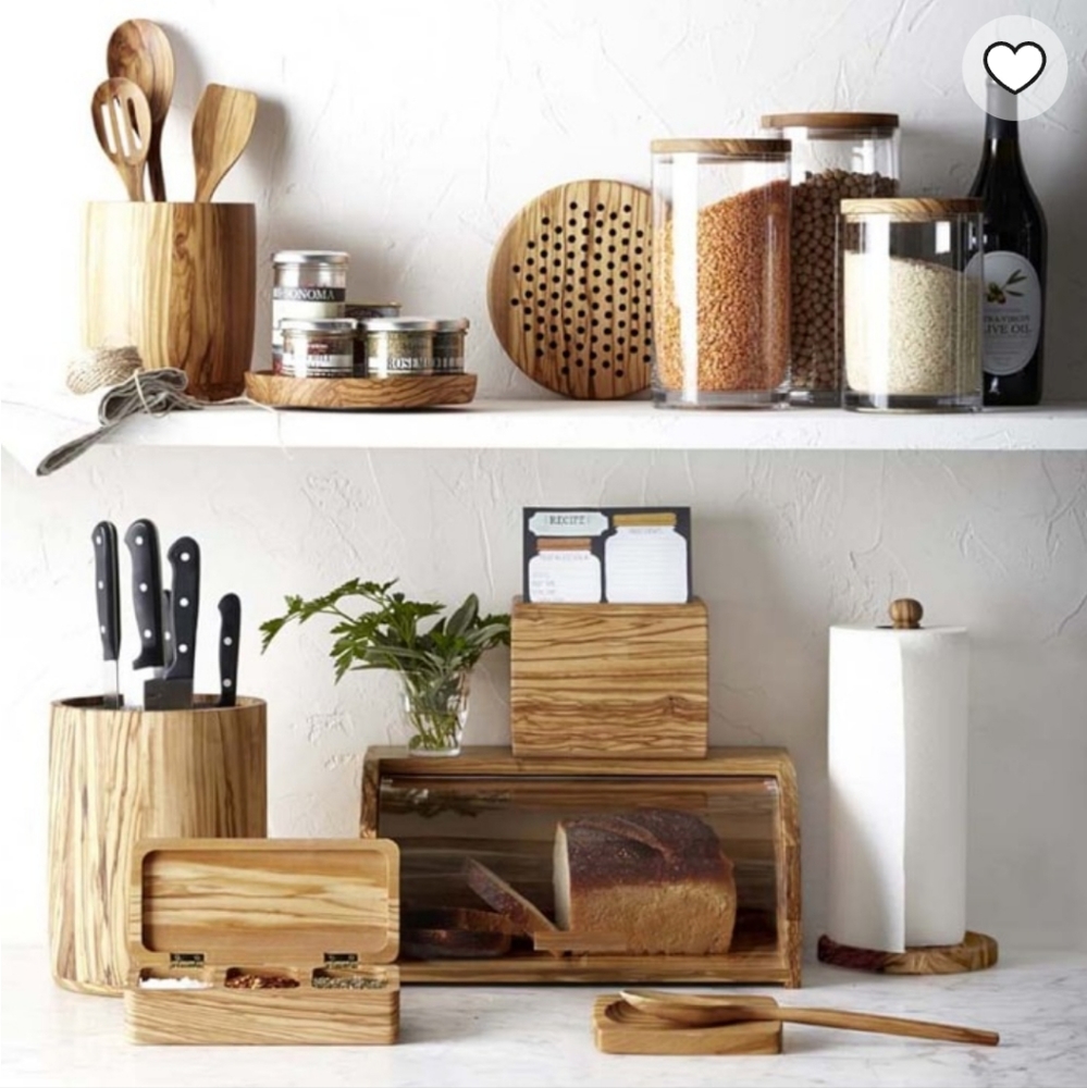 William sonoma olivewood box